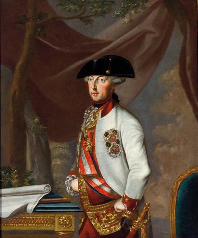 Portret van keizer Jozef II 1741-1790, ca. 1770 door Unbekannt