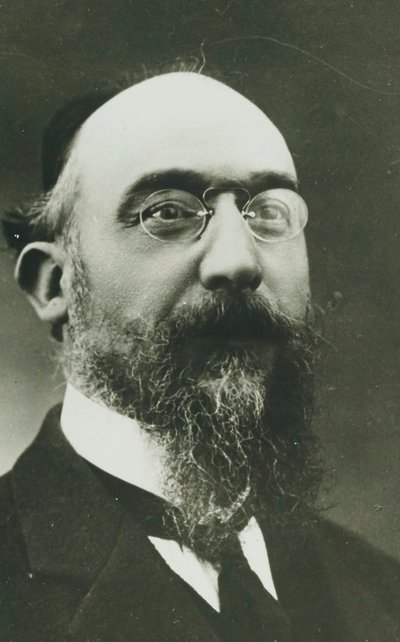 Portret van Erik Satie 1866-1925 door Unbekannt