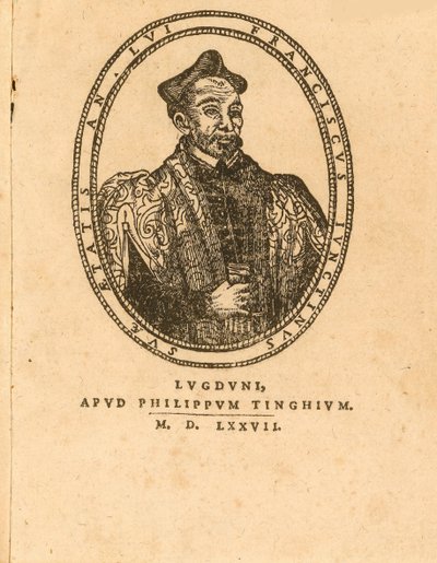 Portret van Francesco Giuntini 1523-1590 door Unbekannt