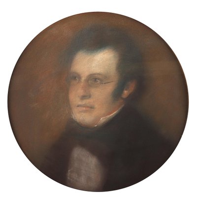 Portret van Franz Schubert 1797-1828, ca. 1900 door Unbekannt