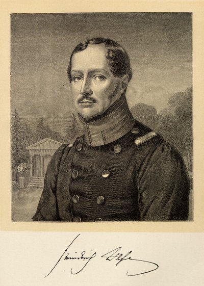 Portret van Frederik Willem III van Pruisen door Unbekannt