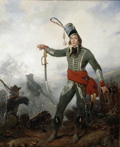 Portret van generaal François Séverin Marceau-Desgraviers 1769-1796, ca. 1830 door Unbekannt
