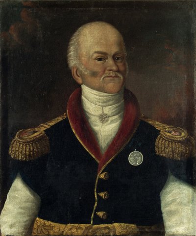 Portret van Generaal Ksawery Franciszek Krasicki 1774-1844, 1830-1840s door Unbekannt