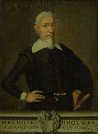 Portret van Hendrik Brouwer (1581-1643) door Unbekannt