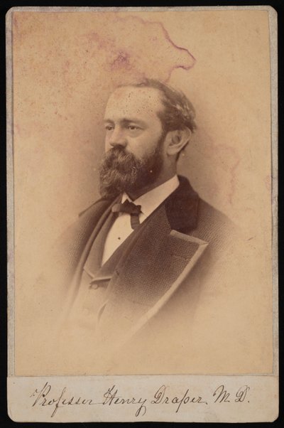 Portret van Henry Draper 1837-1882, voor 1876 door Unbekannt