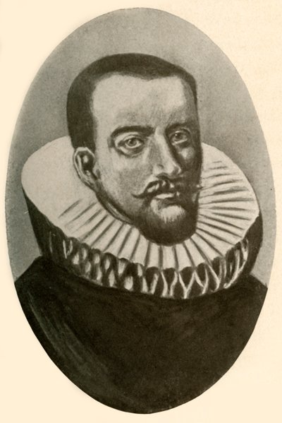 Portret van Henry Hudson, Engelse navigator door Unbekannt