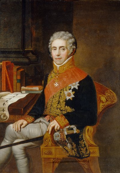 Portret van Ivan Vasilyevich Tutolmin 1751-1839, Tweede Helft van de 18e eeuw door Unbekannt