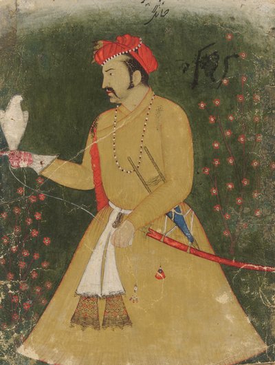 Portret van Jahangir door Unbekannt