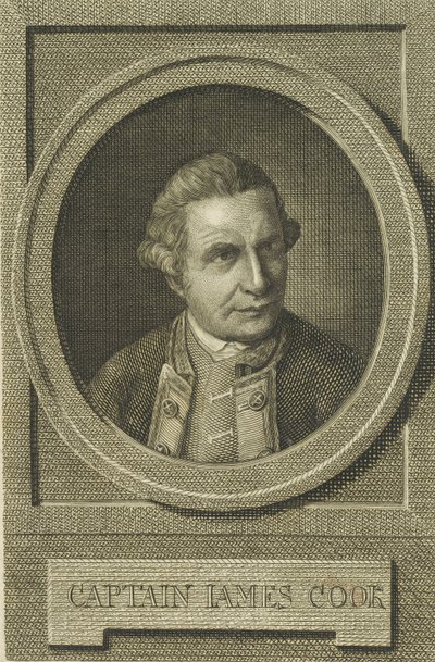Portret van James Cook, na 1771 door Unbekannt