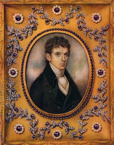 Portret van James H. Leigh Hunt, ca. 1810 door Unbekannt