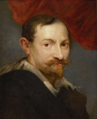 Portret van Jan Wildens 1586-1653, ca. 1630 door Unbekannt