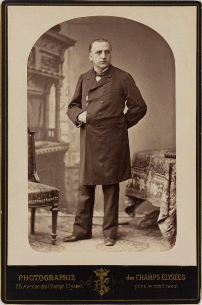 Portret van Jean Martin Charcot 1825-1893, ca. 1870 door Unbekannt