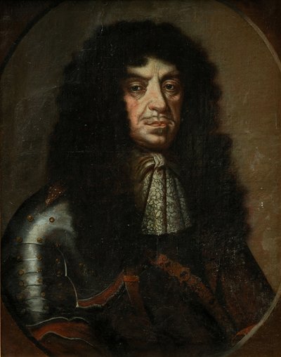 Portret van Jan II Casimir Vasa 1609-1672, koning van Polen en groothertog van Litouwen, tweede helft van de 17e eeuw door Unbekannt