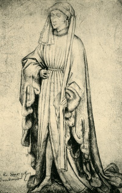 Portret van Jan IV, Hertog van Brabant, 1460-1470, 1943 door Unbekannt