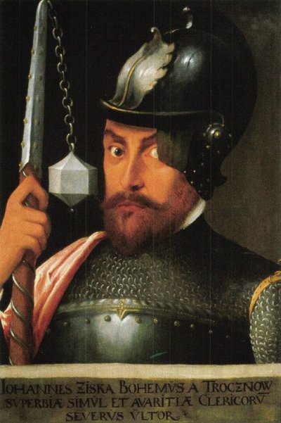 Portret van John Zizka door Unbekannt