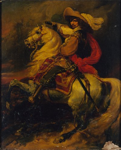 Portret van Josias Rantzau, als maarschalk van Frankrijk, ca. 1834 door Unbekannt
