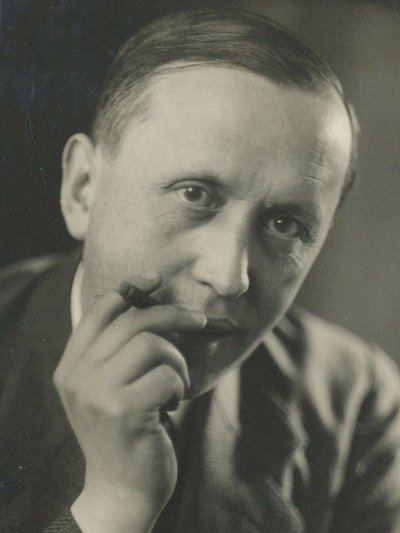 Portret van Karel Capek 1890-1938, c. 1930 door Unbekannt