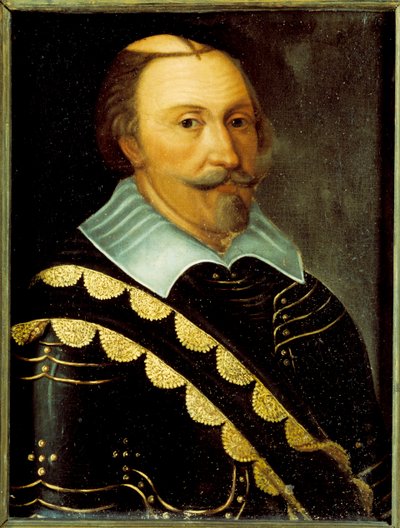 Portret van koning Karel IX van Zweden 1550-1611 door Unbekannt
