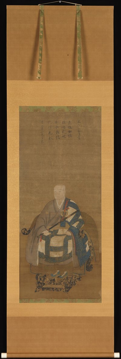 Portret van Kyuzan Soei, 17e eeuw door Unbekannt