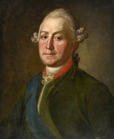 Portret van Lev Alexandrovich Naryshkin 1733-1799, Tweede helft van de 18e eeuw door Unbekannt