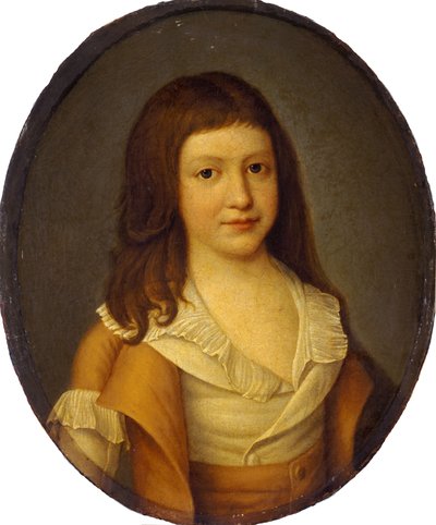 Portret van Louis-Charles, Prins van Frankrijk 1785-1795, vroege jaren 1790 door Unbekannt