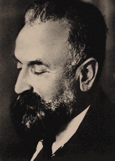 Portret van Marcel Mauss 1872-1950 door Unbekannt