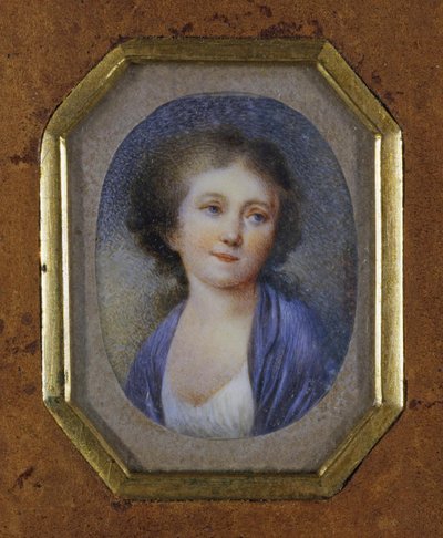Portret van Maria Alexeevna Lvova door Unbekannt