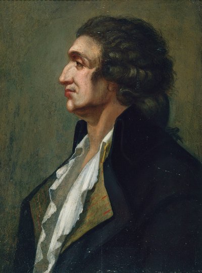 Portret van Marie Jean Antoine Nicolas Caritat, Markies de Condorcet, 2e Helft van de 18e eeuw door Unbekannt