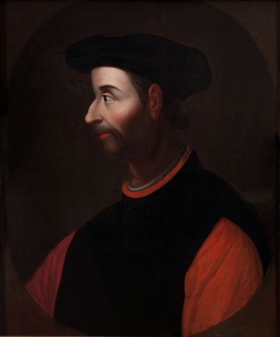 Portret van Niccolò Machiavelli door Unbekannt