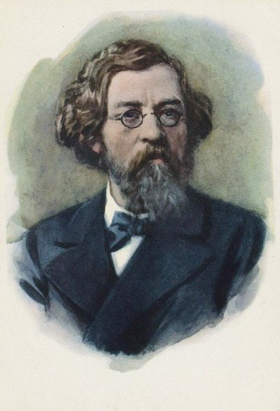 Portret van Nikolay Chernyshevsky 1828-1889 door Unbekannt