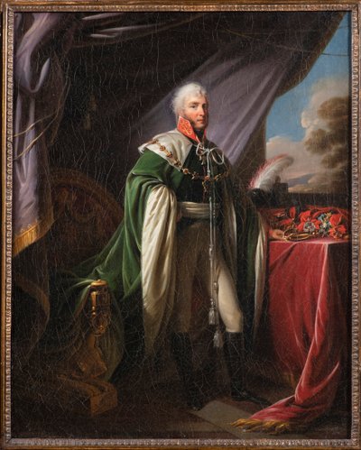 Portret van Pavel Vasilievich Chichagov door Unbekannt