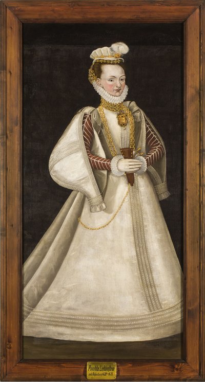 Portret van Perchta van Rosenberg 1425-1476 door Unbekannt