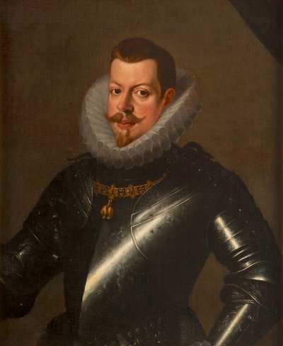 Portret van Filips II, Portret van koning Filips III van Spanje door Unbekannt