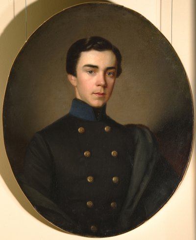 Portret van Prins Alexander Mikhailovich Golitsyn, 1850s door Unbekannt