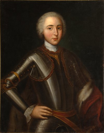 Portret van Prins Nikolay Fyodorovich Golitsyn 1728-1780, 1750s door Unbekannt