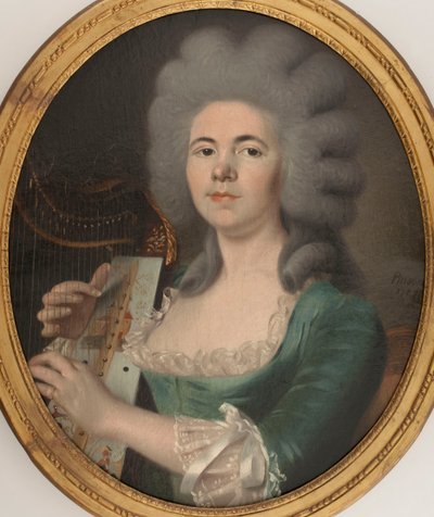 Portret van Rosalie Dugazon door Unbekannt