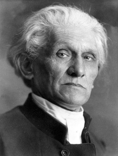 Portret van Stefan George 1868-1933 door Unbekannt