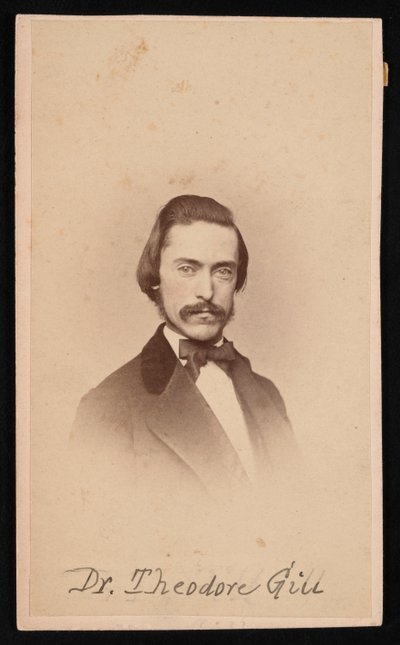 Portret van Theodore Nicholas Gill door Unbekannt