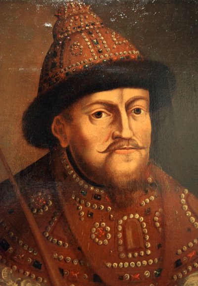 Portret van Tsaar Michael Feodorovich, eerste helft van de 19e eeuw door Unbekannt