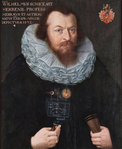 Portret van Wilhelm Schickard door Unbekannt
