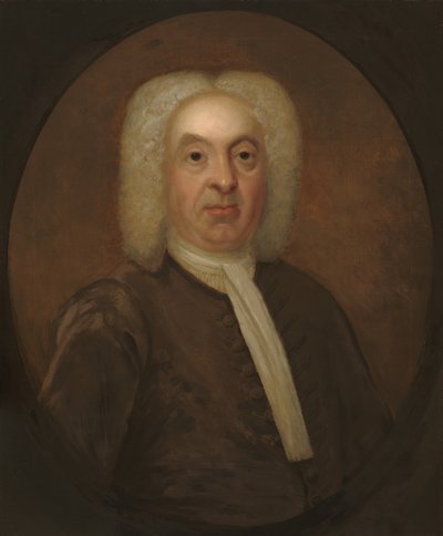 Portret van een heer door Unbekannt