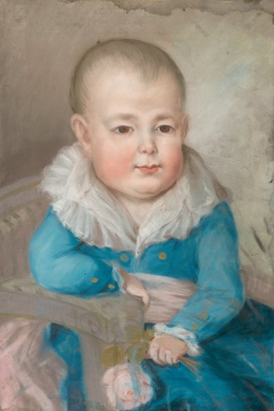 Portret van een meisje door Unbekannt