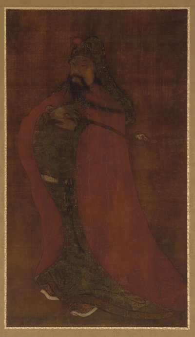 Portret van een Han-keizer, 1279-1368 door Unbekannt