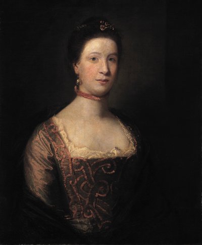 Portret van een dame, ca. 1820 door Unbekannt
