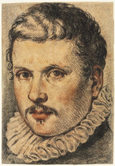 Portret van een Man door Unbekannt