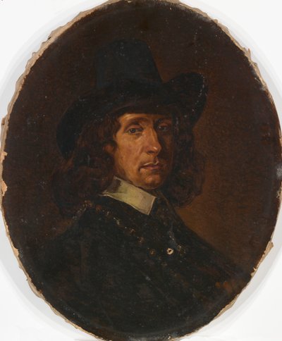 Portret van een man door Unbekannt