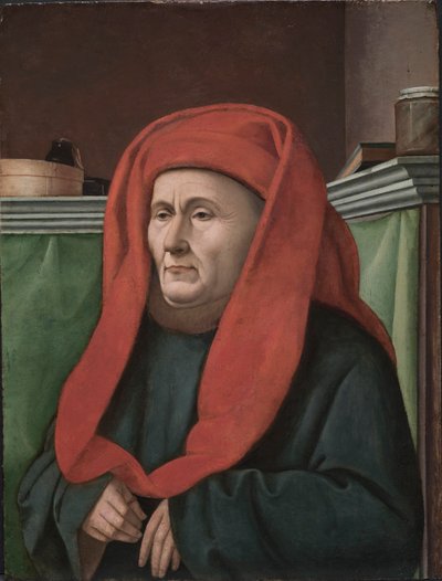 Portret van een man, ca. 1450 door Unbekannt