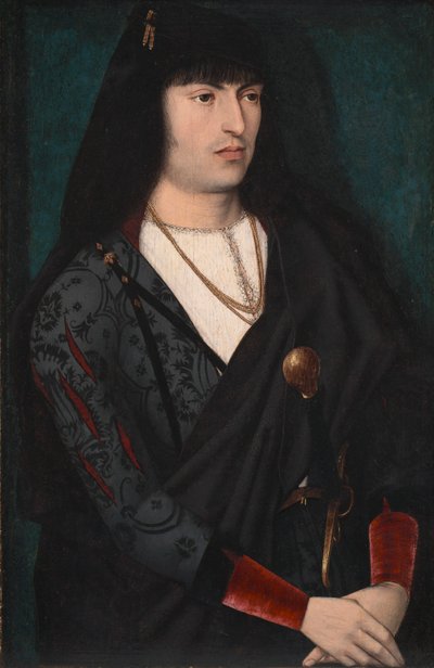 Portret van een Man door Unbekannt