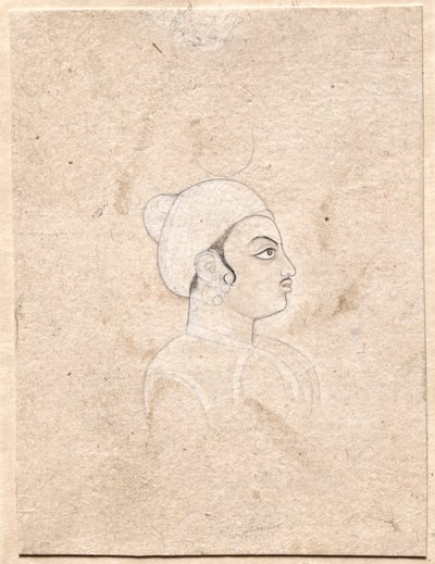 Portret van een Man, eind 1700s door Unbekannt