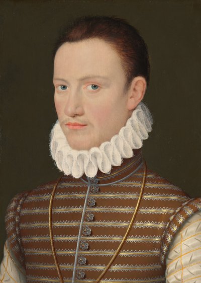 Portret van een edelman door Unbekannt